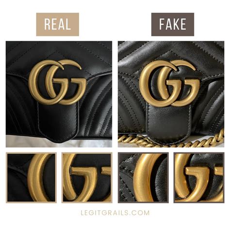 gucci marmont sandals real vs fake|real gucci gg marmont.